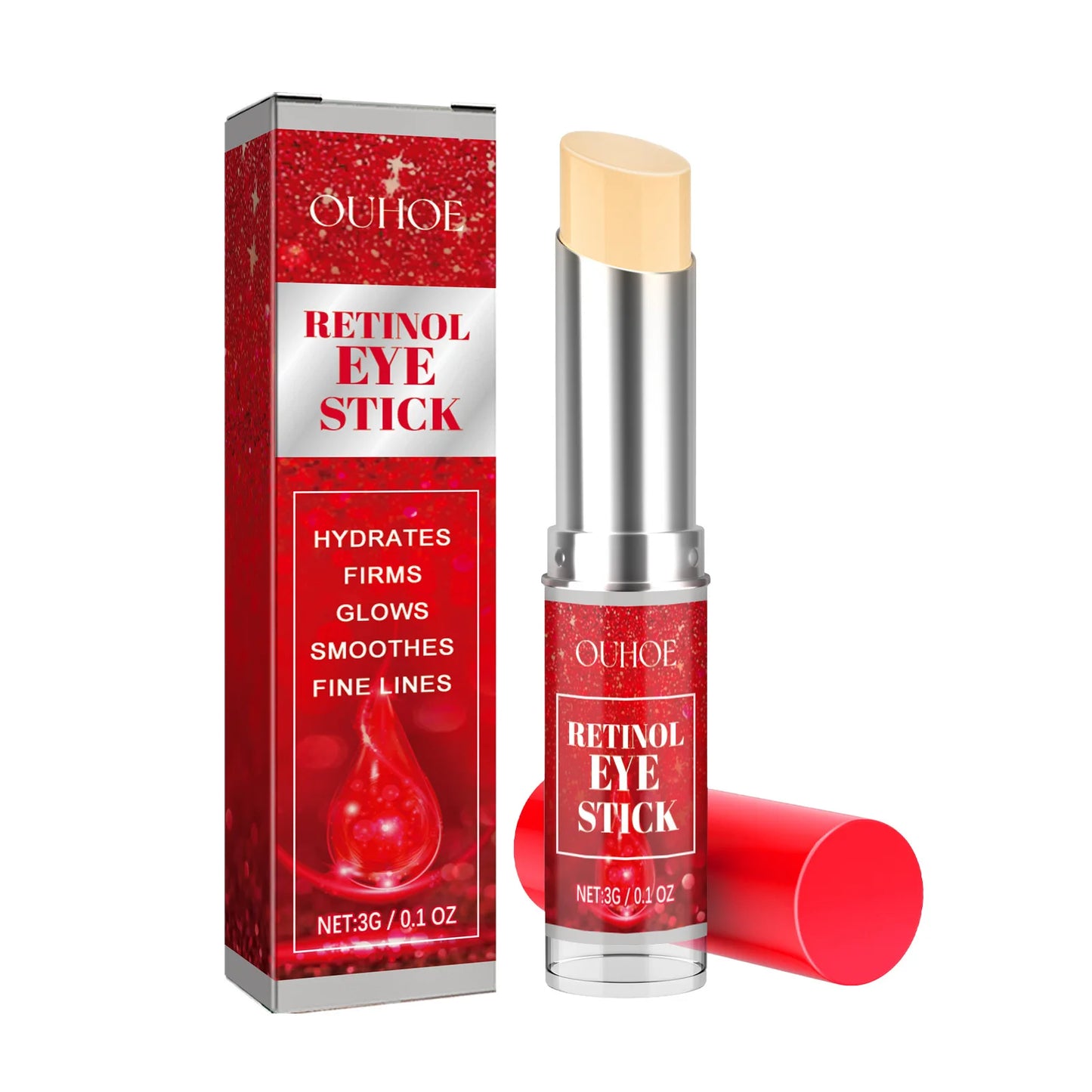 Anti Wrinkle Eye Cream Retinol Stick Lighten Puffy Dark Circles Bag Remover Lift Whitening Moisturizing Repair Eye Beauty Health