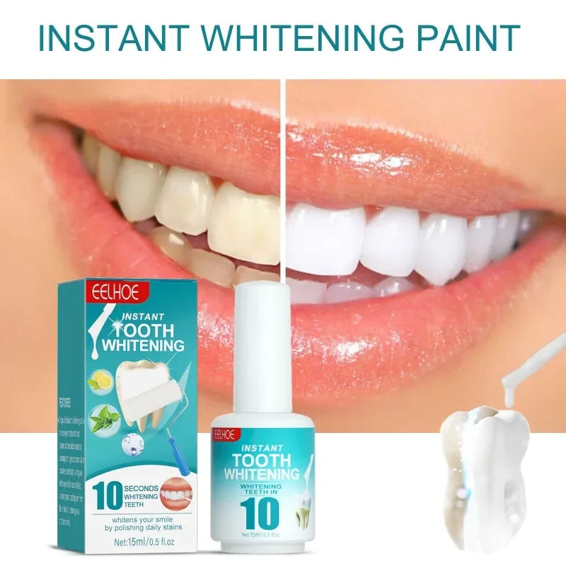 Instant Whitening Paint Tooth Stain Remove Toothpaste Teeth Clean Tooth Paint Oral Hygiene Health Natural Universal Hygienic