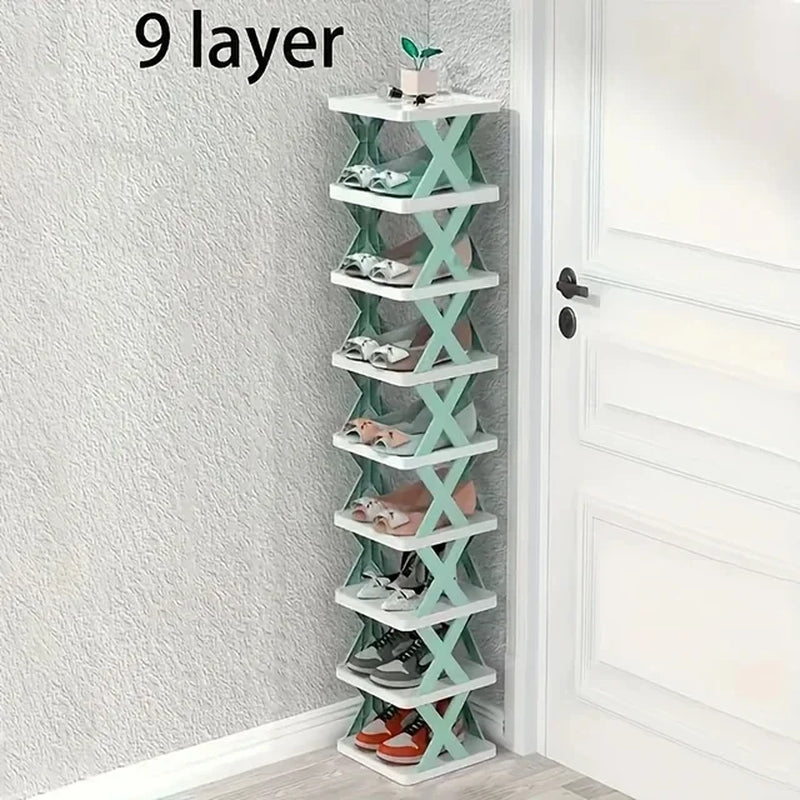 Shoes Racks Storage Organizer Detachable Shoe Racks Saves Family Household Rack Multi Layer Simple Shoes Shelf Color Cabinet