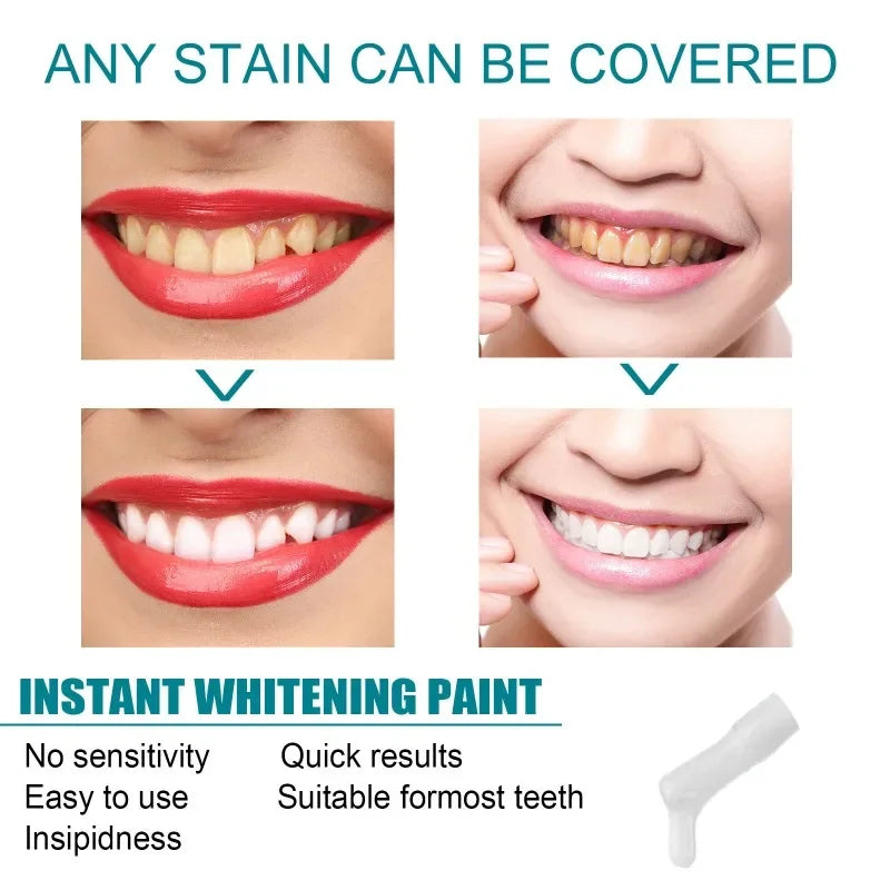 Instant Whitening Paint Tooth Stain Remove Toothpaste Teeth Clean Tooth Paint Oral Hygiene Health Natural Universal Hygienic