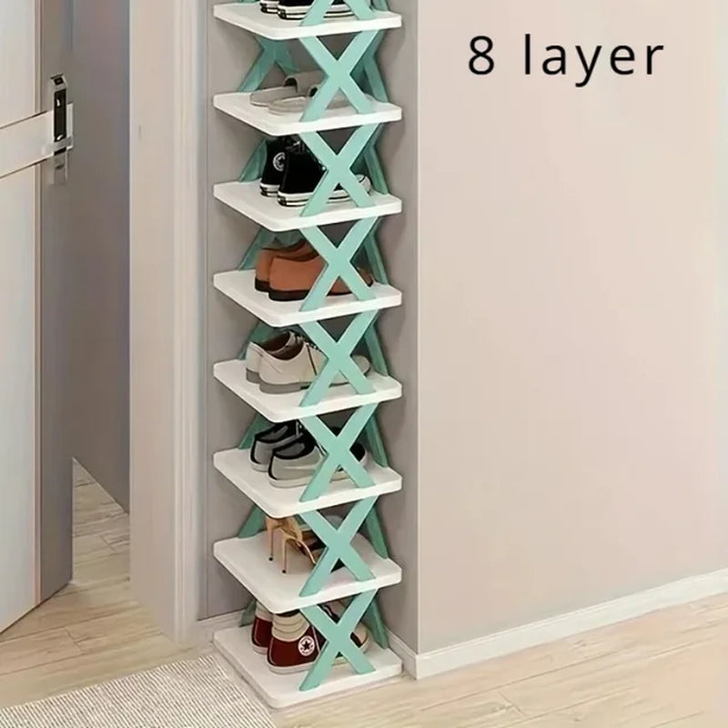 Shoes Racks Storage Organizer Detachable Shoe Racks Saves Family Household Rack Multi Layer Simple Shoes Shelf Color Cabinet