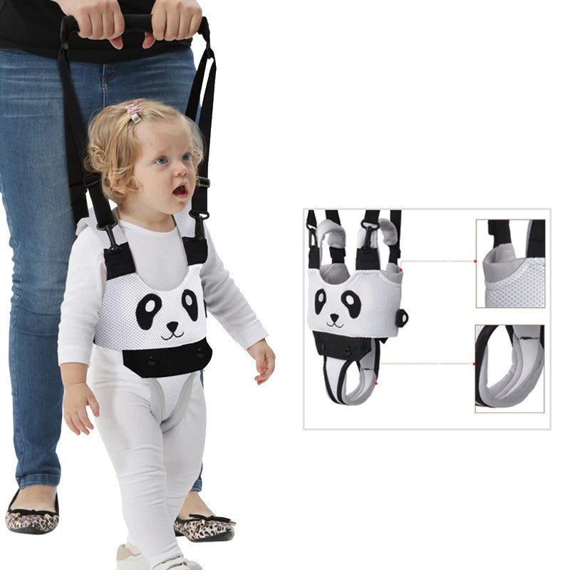 Baby Learning Walking Belt Baby Walker Toddler Rope Boy Girl Seat Walk Anti-Fall Belt Baby Dual-Use Child Traction Rope Artifact